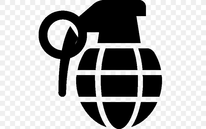 Grenade Bomb Clip Art, PNG, 512x512px, Grenade, Black And White, Bomb, Explosion, Explosive Material Download Free