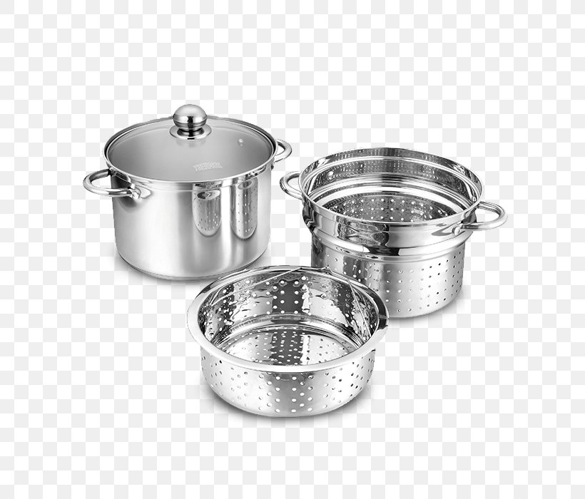 Stock Pots Stainless Steel Tableware Cooking Thermoses, PNG, 700x700px, Stock Pots, Cooking, Cooking Ranges, Cookware, Cookware Accessory Download Free