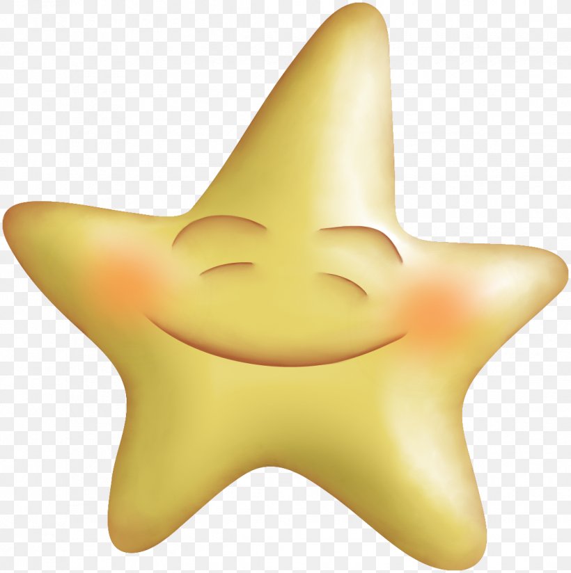 Yellow Starfish Nose, PNG, 1119x1125px, Yellow, Nose, Star, Starfish Download Free