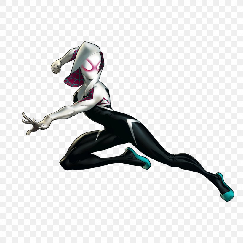 Marvel: Avengers Alliance Spider-Woman (Gwen Stacy) Spider-Man Green ...