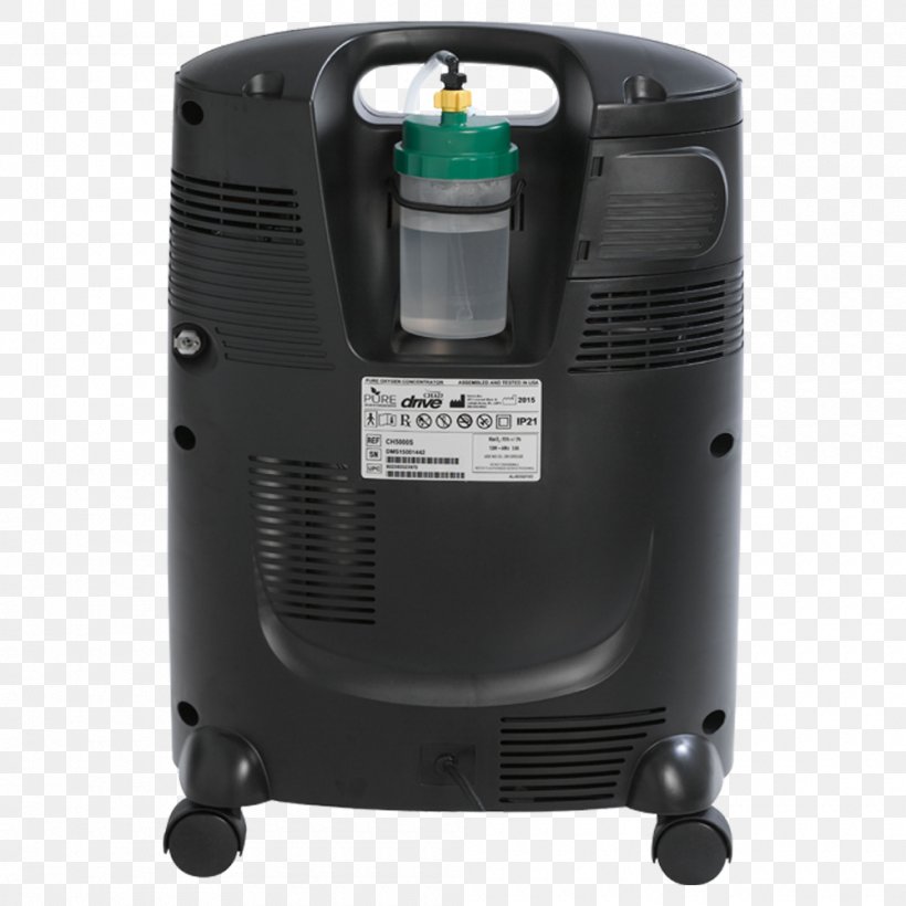 Portable Oxygen Concentrator Machine, PNG, 1000x1000px, Oxygen Concentrator, Com, Concentrator, Hardware, Machine Download Free