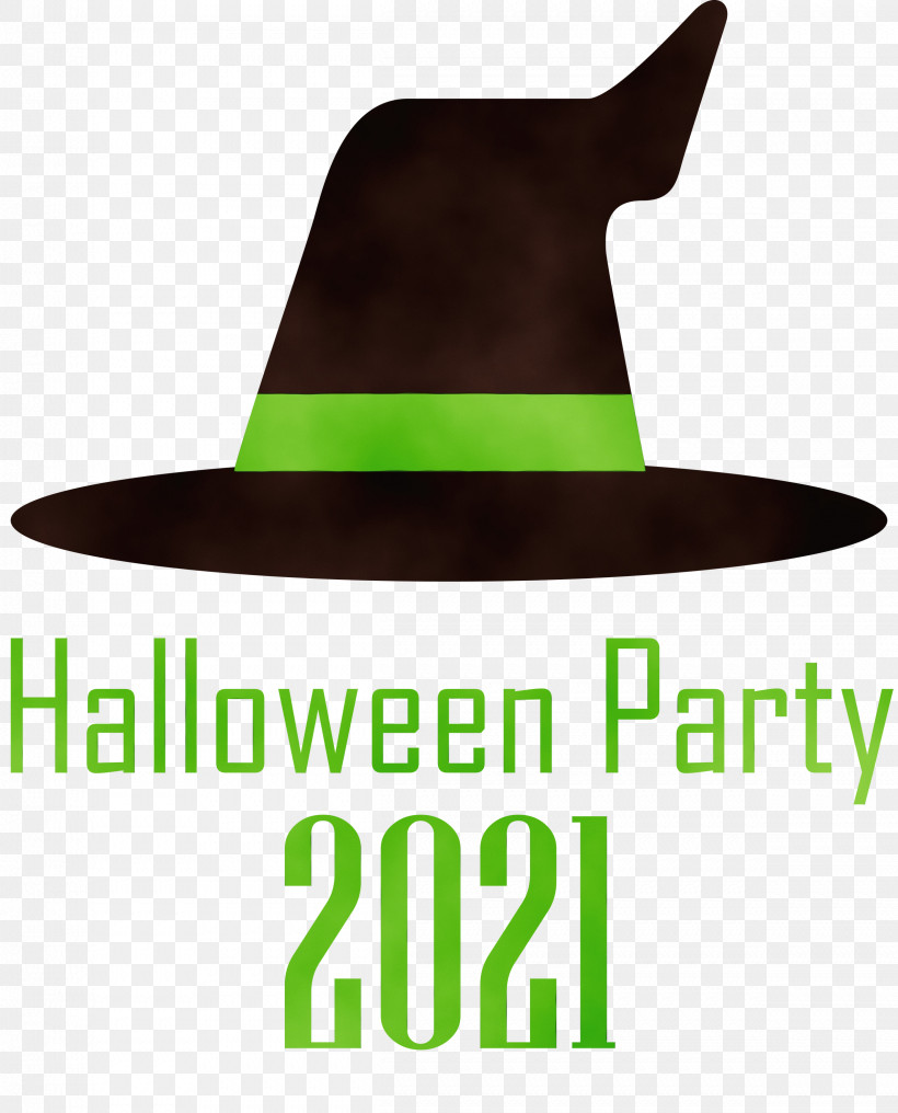 Logo Font Green Friskolan Lyftet Hat, PNG, 2419x3000px, Halloween Party, Capital Asset Pricing Model, Green, Hat, Logo Download Free