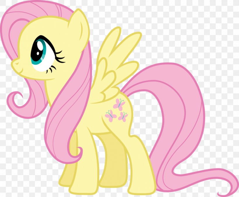 Pony Horse Fluttershy Drawing, PNG, 900x741px, Watercolor, Cartoon, Flower, Frame, Heart Download Free