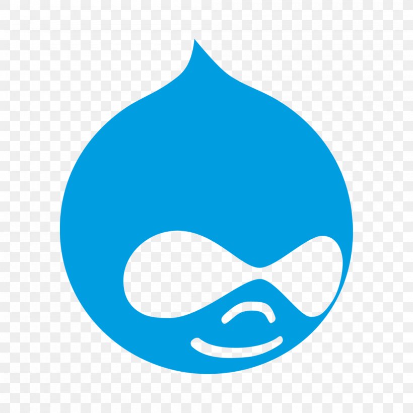 Drupal Web Development Content Management System, PNG, 2000x2000px, Drupal, Aqua, Azure, Blue, Content Management Download Free