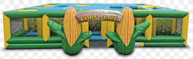 Inflatable Corn Maze Corn On The Cob Maize, PNG, 1000x307px, Inflatable, Az Bounce Pro, Az Bounce Pro Llc, Chute, Corn Maze Download Free