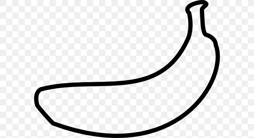 Banana Split Black And White Clip Art, PNG, 600x445px, Banana Split, Banana, Banana Peel, Black, Black And White Download Free