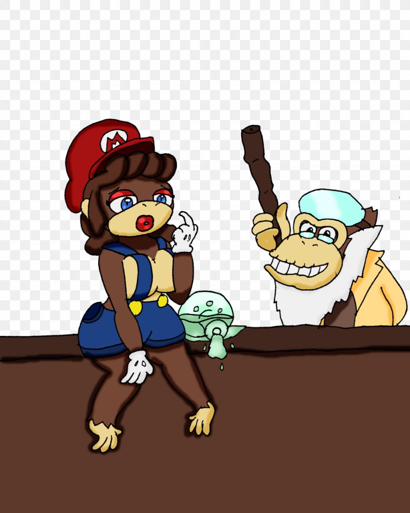 Donkey Kong 64 Luigi Cranky Kong Mario Donkey Kong Country 3: Dixie Kong's Double Trouble!, PNG, 1024x1280px, Donkey Kong 64, Art, Birdo, Bowser Jr, Cartoon Download Free