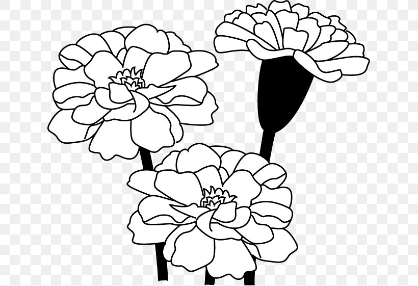 Floral Design Black And White Drawing Visual Arts, PNG, 633x561px, Watercolor, Cartoon, Flower, Frame, Heart Download Free