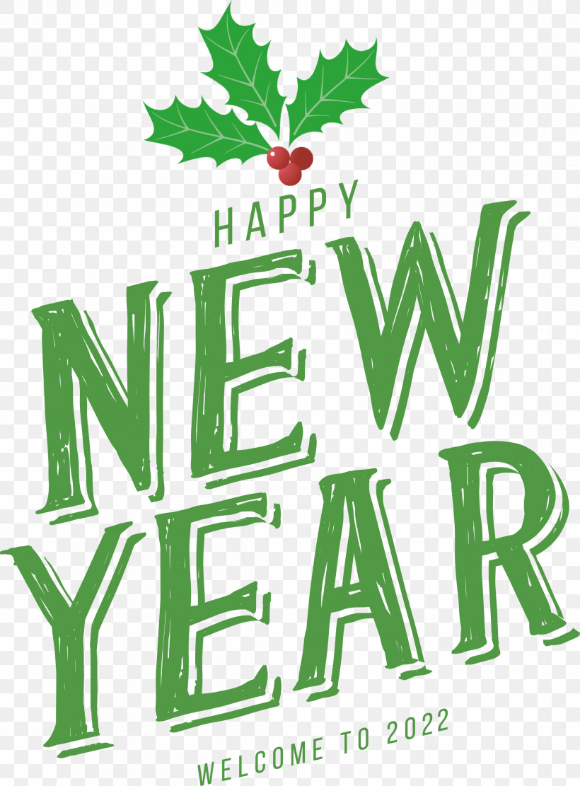 Happy New Year 2022 2022 New Year 2022, PNG, 2213x3000px, Logo, Green, Leaf, Line, Mathematics Download Free