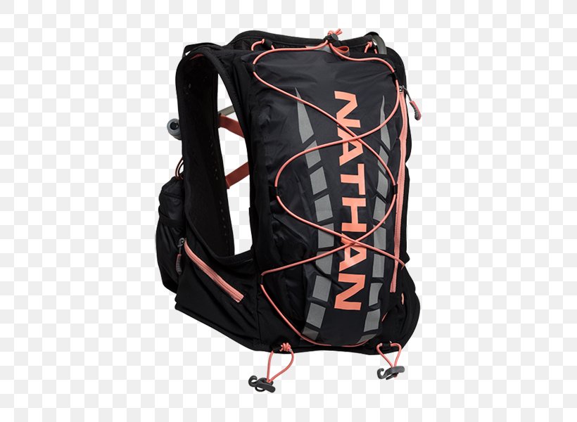 Hydration Pack Nathan VaporAiress Race Vest Trail Running Backpack, PNG, 600x600px, Hydration Pack, Backpack, Bag, Belt, Black Download Free