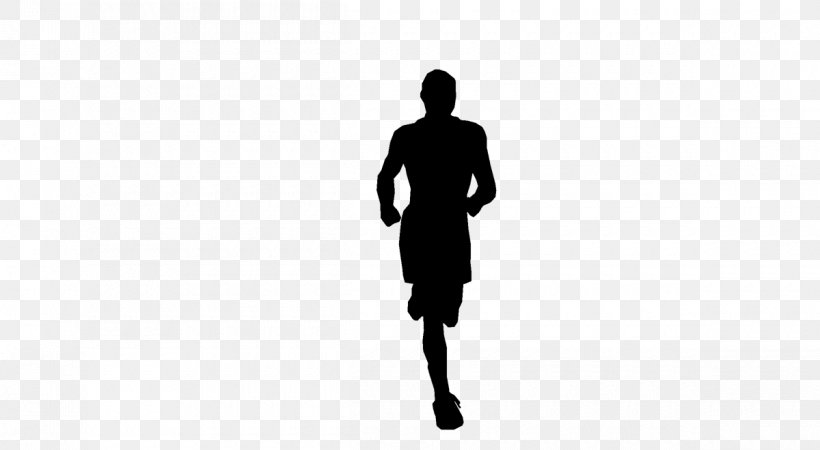Silhouette Woman Jogging Stock Footage Clip Art, PNG, 1200x659px, Silhouette, Arm, Black, Black And White, Drawing Download Free