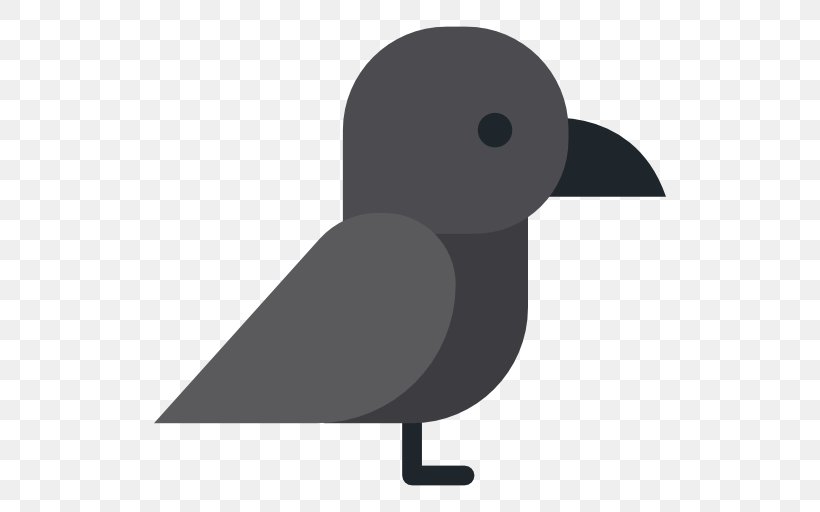 Common Raven Clip Art, PNG, 512x512px, Common Raven, Beak, Bird, Black And White, Crow Download Free
