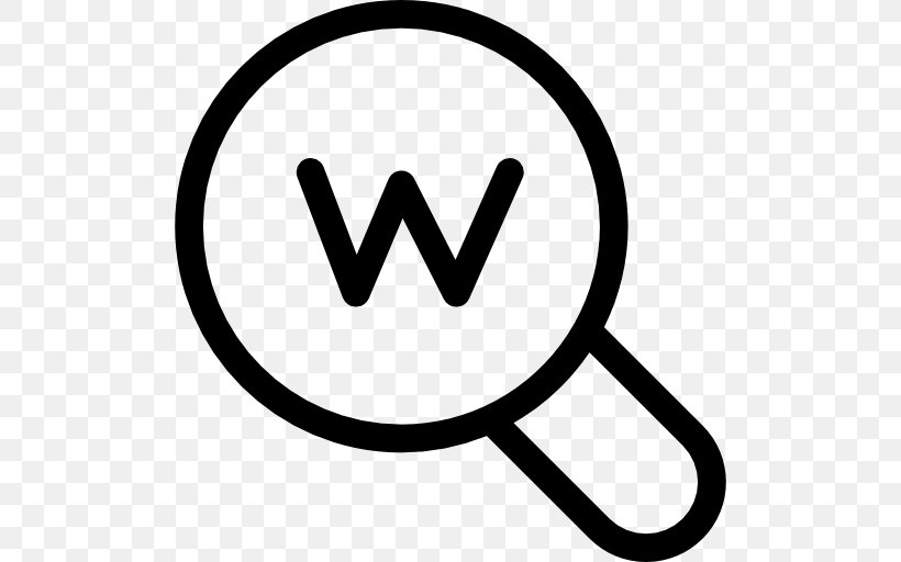 Magnifying Glass Internet Symbol, PNG, 512x512px, Magnifying Glass, Area, Black And White, Brand, Computer Network Download Free