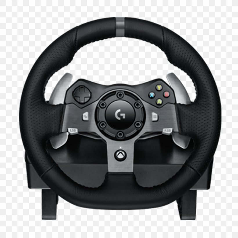 Logitech Driving Force GT Logitech Driving Force G920 Racing Wheel Xbox One, PNG, 1024x1024px, Logitech Driving Force Gt, Auto Part, Automotive Wheel System, Electronics, Game Controller Download Free