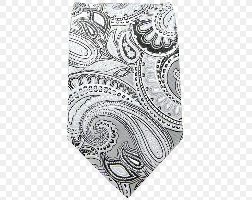 Paisley Necktie Handkerchief Silk Pocket, PNG, 650x650px, Paisley, Black And White, Clothing Accessories, Cufflink, Drawing Download Free