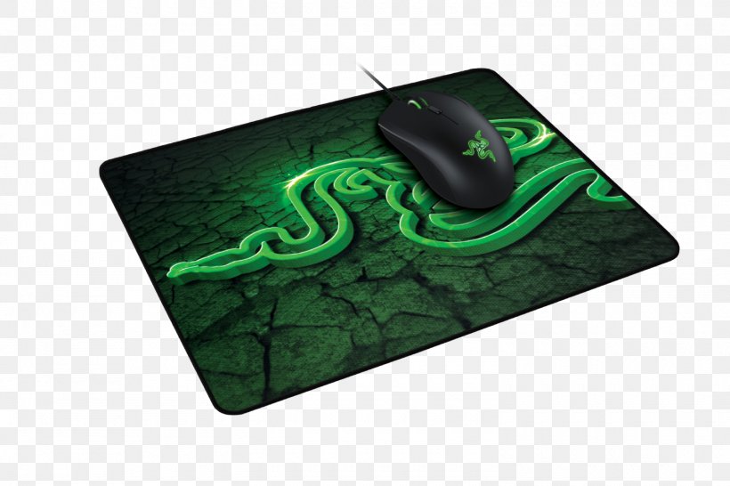 Computer Mouse Mouse Mats Razer Inc., PNG, 1500x1000px, Computer Mouse, Computer, Computer Accessory, Computer Component, Green Download Free