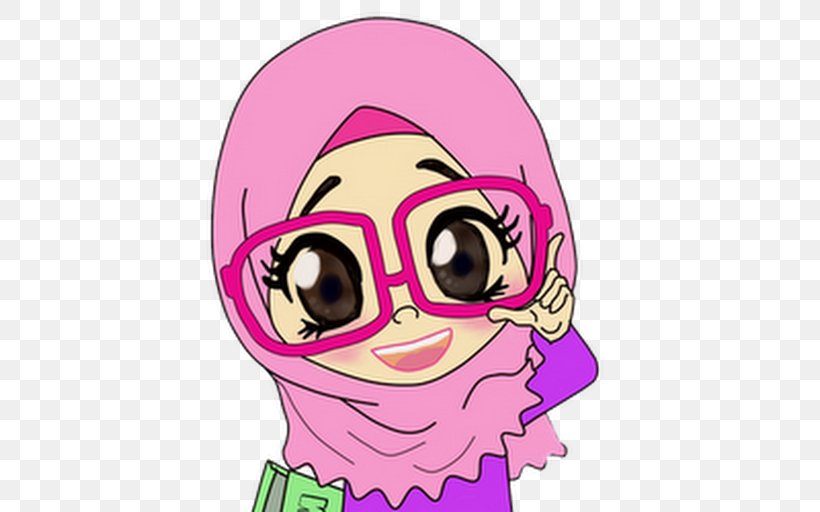 Hijab Drawing Islam Muslim, PNG, 512x512px, Watercolor, Cartoon, Flower, Frame, Heart Download Free