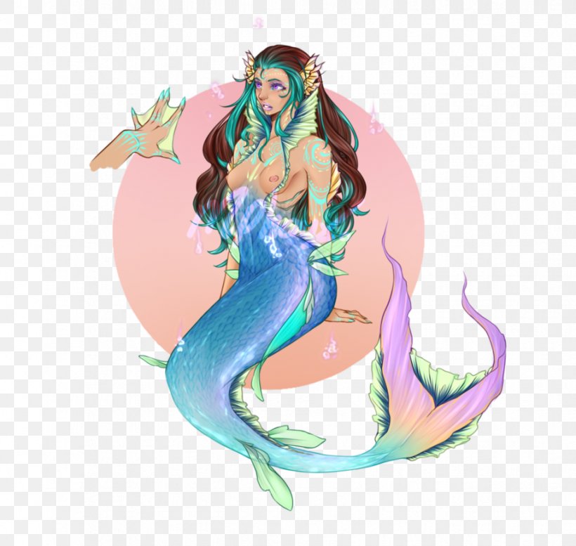 Illustration Mermaid Costume Design Cartoon Turquoise, PNG, 918x870px, Mermaid, Art, Cartoon, Central Processing Unit, Color Download Free
