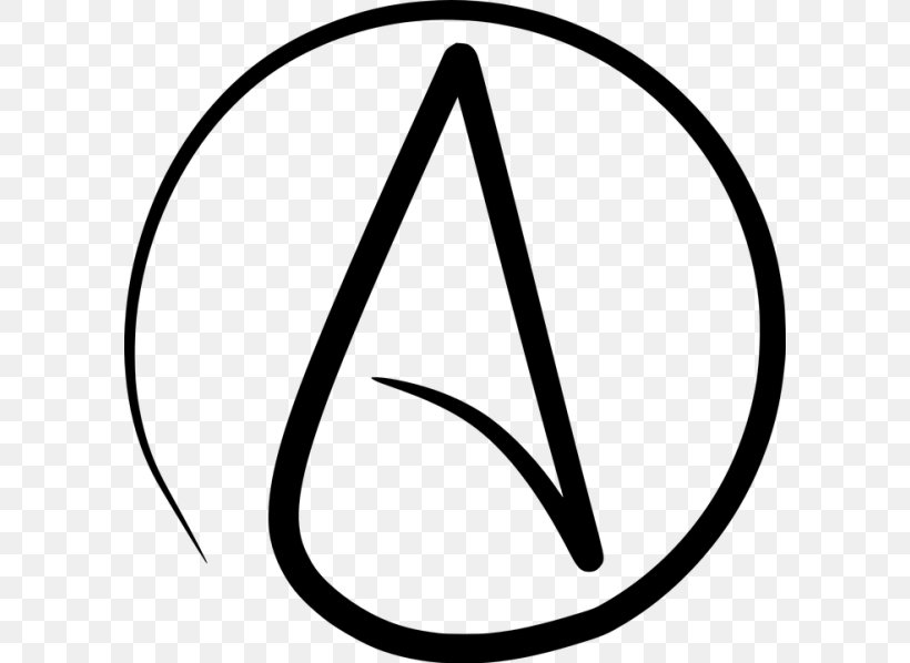 Atheism Atheist Alliance International Symbol God Belief, PNG, 596x598px, Atheism, Agnosticism, Antireligion, Antitheism, Area Download Free