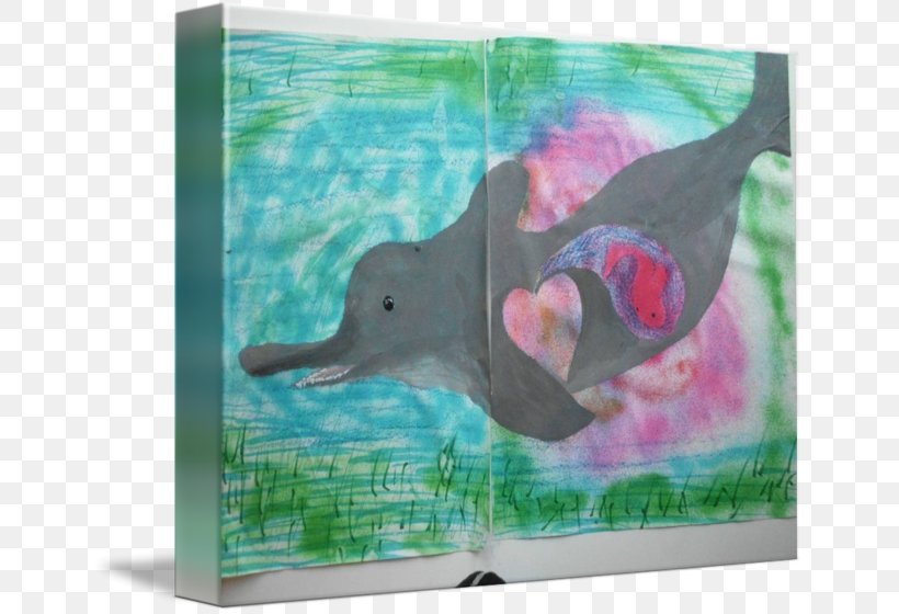 Dolphin Painting Water Bird Beak, PNG, 650x560px, Dolphin, Beak, Bird, Fauna, Marine Mammal Download Free