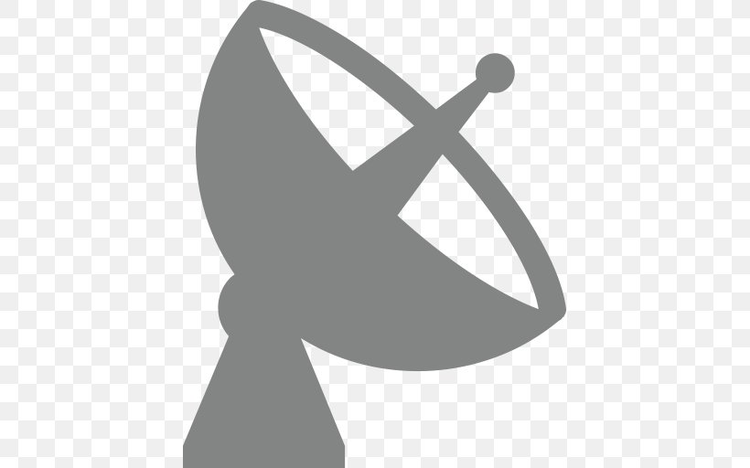 Satellite Dish Emoji Aerials Sticker, PNG, 512x512px, Satellite Dish, Aerials, Black And White, Brand, Email Download Free