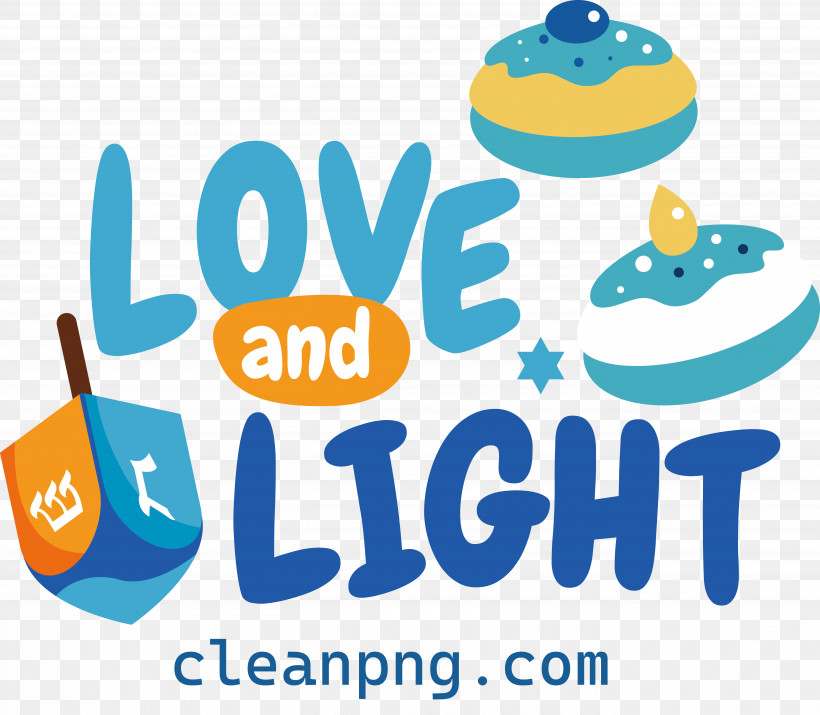 Happy Hanukkah Love Light, PNG, 5452x4755px, Happy Hanukkah, Light, Love Download Free