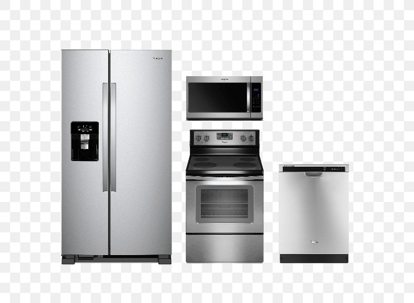 Refrigerator Whirlpool Corporation Freezers Home Appliance, PNG, 600x600px, Refrigerator, Autodefrost, Clothes Dryer, Dishwasher, Electric Stove Download Free
