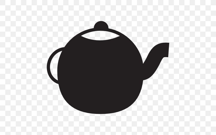 Teapot Clip Art, PNG, 512x512px, Tea, Black, Black And White, Chinese Tea, Cup Download Free
