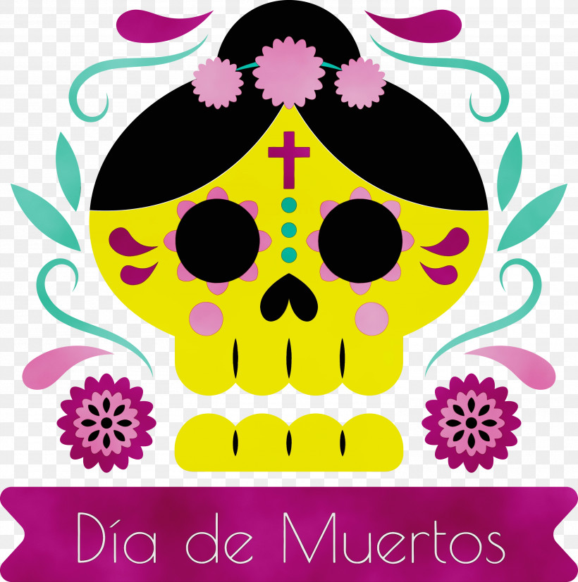 Motif, PNG, 2973x3000px, Day Of The Dead, Analytic Trigonometry And Conic Sections, Calavera, D%c3%ada De Muertos, Drawing Download Free