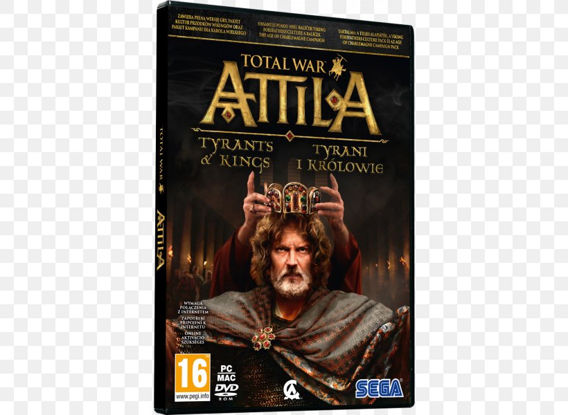 Total War: Attila Total War: Rome II Medieval II: Total War Video Game PC Game, PNG, 600x600px, Total War Attila, Film, From Dust, Game, Medieval Ii Total War Download Free