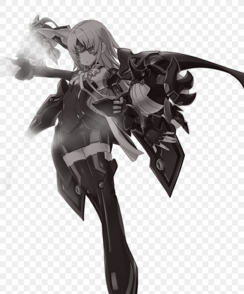 Elsword EVE Online Resident Evil 3: Nemesis Ragnarok Online 2: Legend Of The Second, PNG, 890x1075px, Elsword, Black, Black And White, Character, Eve Online Download Free