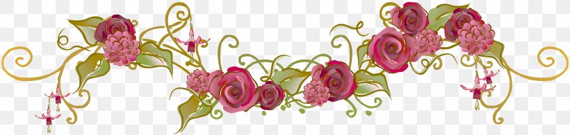 Vignette Garden Roses School Drawing, PNG, 6598x1573px, Vignette, Drawing, Floral Design, Floriculture, Flower Download Free