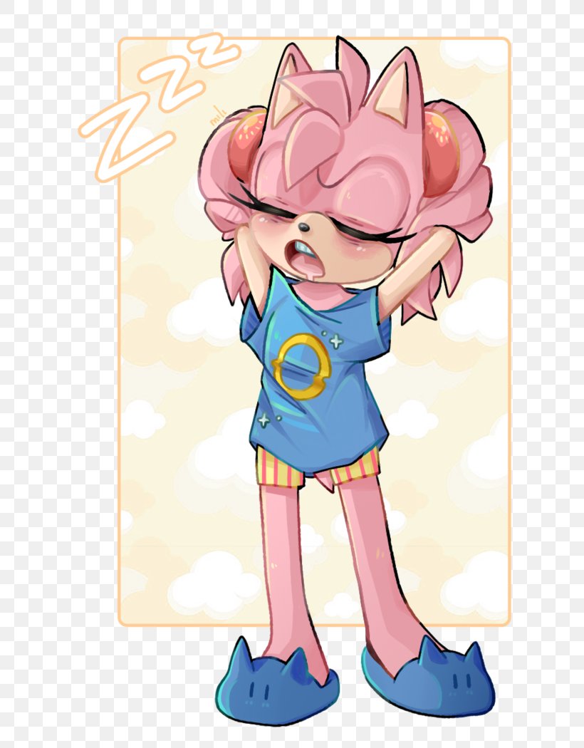 Amy Rose Princess Sally Acorn Sonic The Hedgehog Video Game, PNG, 760x1050px, Watercolor, Cartoon, Flower, Frame, Heart Download Free