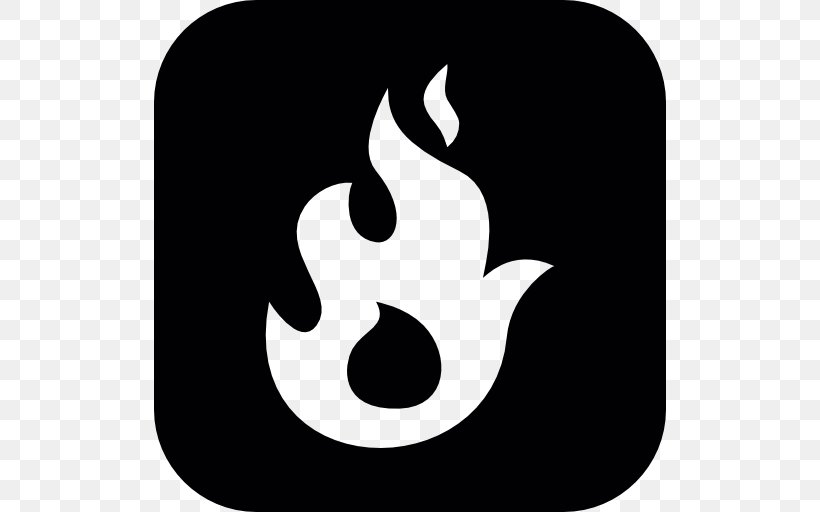 Flame Fire Desktop Wallpaper Combustion, PNG, 512x512px, Flame, Black And White, Combustion, Crescent, Fire Download Free