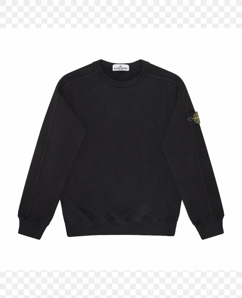 T-shirt Crew Neck Stone Island Sweater Bluza, PNG, 1000x1231px, Tshirt, Black, Bluza, Casual, Clothing Download Free