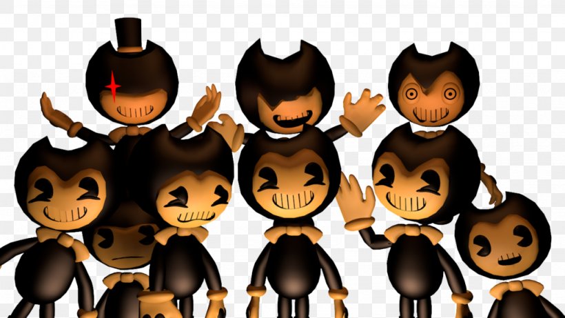 Bendy And The Ink Machine Fan Art, PNG, 1024x576px, Bendy And The Ink Machine, Art, Artist, Cartoon, Deviantart Download Free