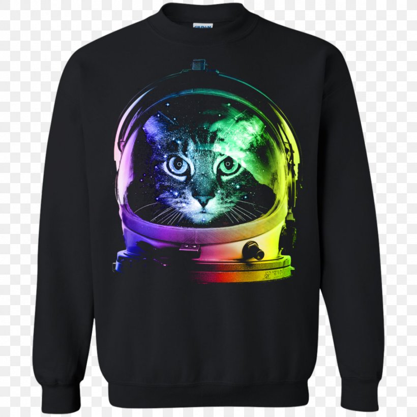 T-shirt Hoodie Cat Clothing, PNG, 1155x1155px, Tshirt, Black, Brand, Cat, Clothing Download Free