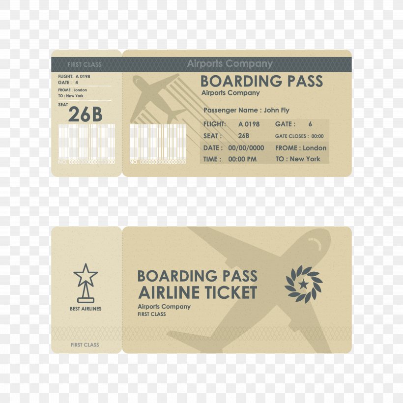 Airplane Flight Airline Ticket, PNG, 5000x5000px, Airplane, Airline, Airline Ticket, Airport, Boarding Download Free