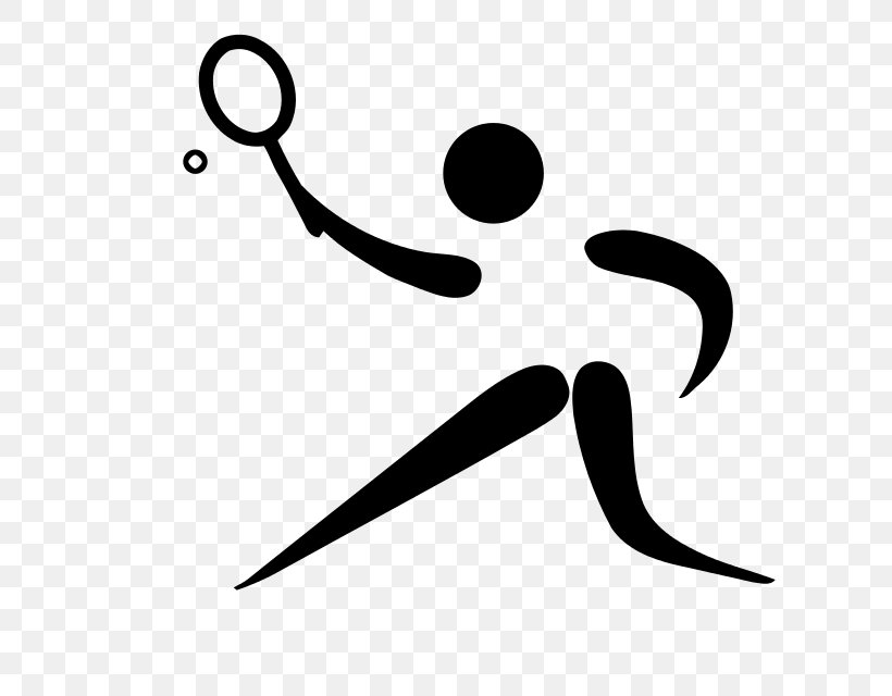 Asian Games Racket Tennis Centre Tennis Balls, PNG, 640x640px, Asian Games, Area, Ball Game, Black, Black And White Download Free