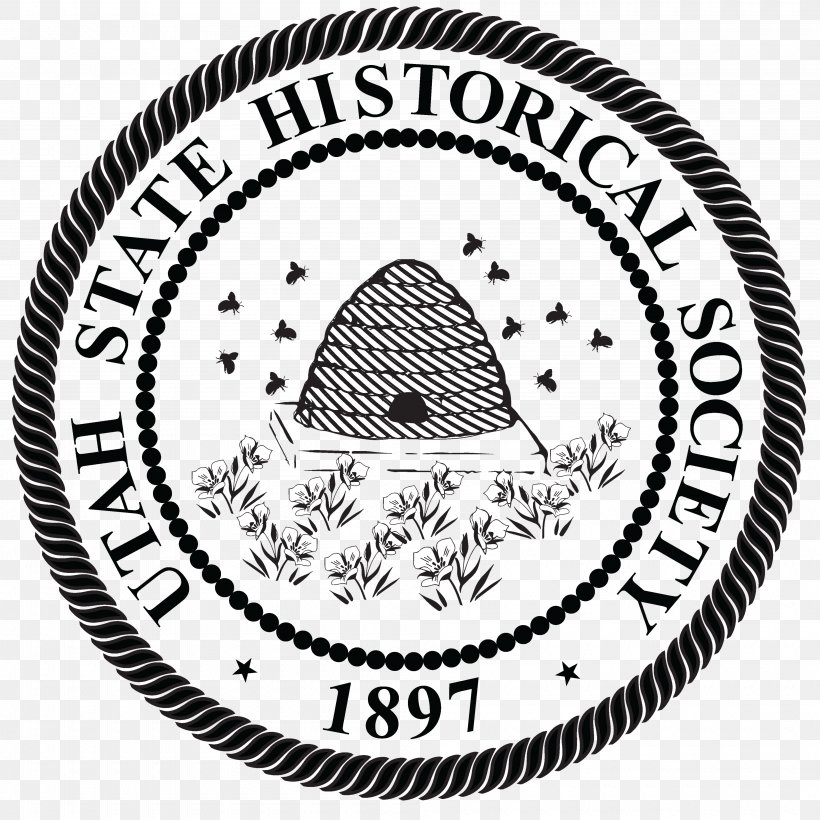 Utah California History Society U.S. State, PNG, 4000x4000px, Utah, Area, Black And White, Brand, California Download Free