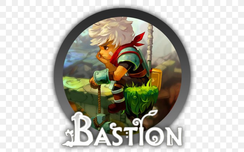 Bastion Transistor Video Games Supergiant Games Action Role-playing Game, PNG, 512x512px, Bastion, Action Roleplaying Game, Cartoon, Fictional Character, Game Download Free