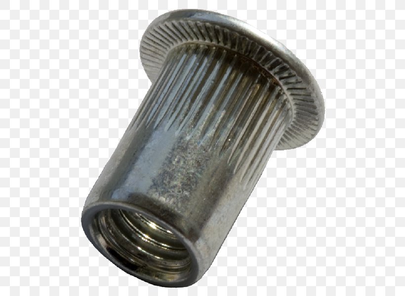 Rivet Nut Blindklinknagel Steel, PNG, 600x600px, Rivet, Aluminium, Blindklinknagel, Bolted Joint, Cossinete Download Free