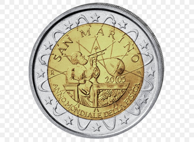 San Marino 2 Euro Commemorative Coins 2 Euro Coin Euro Coins, PNG, 599x600px, 2 Euro Coin, 2 Euro Commemorative Coins, San Marino, Coin, Commemorative Coin Download Free