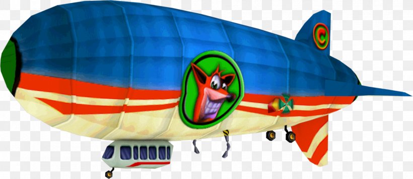 Crash Bandicoot: The Wrath Of Cortex Zeppelin Crash Twinsanity PlayStation 2 Airship, PNG, 1356x588px, Crash Bandicoot The Wrath Of Cortex, Air Travel, Aircraft, Airship, Art Download Free