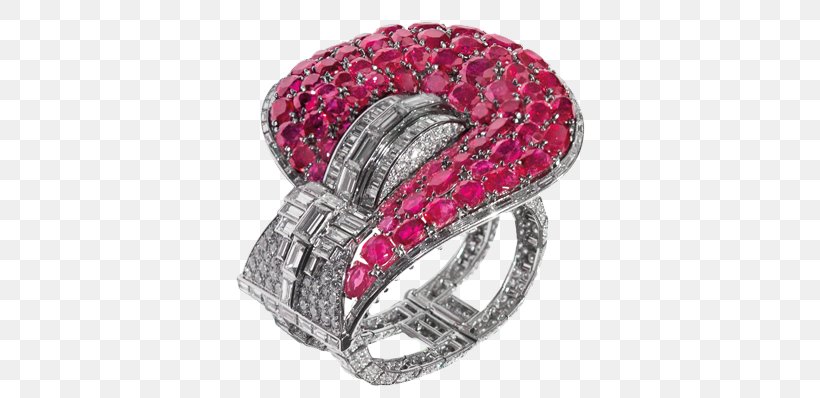 Ruby Ring Jewellery Van Cleef & Arpels Aigrette, PNG, 700x398px, Ruby, Body Jewelry, Bracelet, Cabochon, Chaumet Download Free