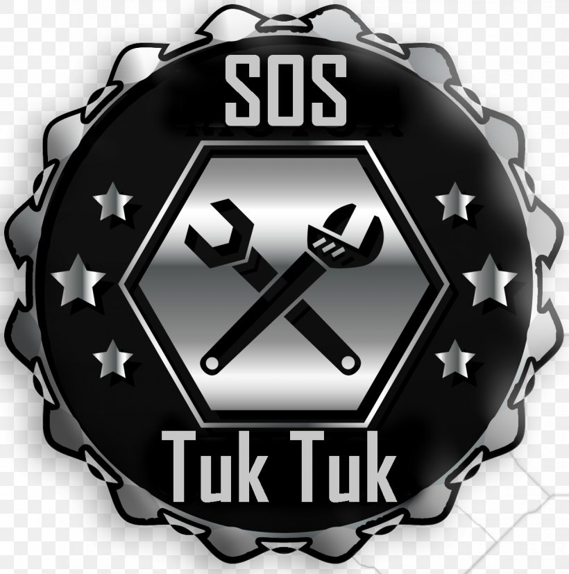 SOS Tuk Tuk Auto Rickshaw Tuk Tuk Sintra Tours Service Piaggio, PNG, 1224x1235px, Auto Rickshaw, Badge, Black And White, Brand, Emblem Download Free