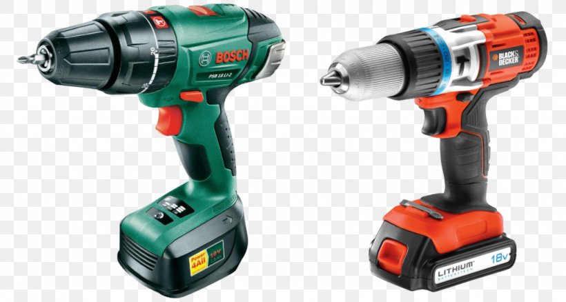 Augers Hammer Drill Cordless Robert Bosch GmbH Lithium-ion Battery, PNG, 1024x548px, Augers, Black Decker, Cordless, Drill, Electric Battery Download Free
