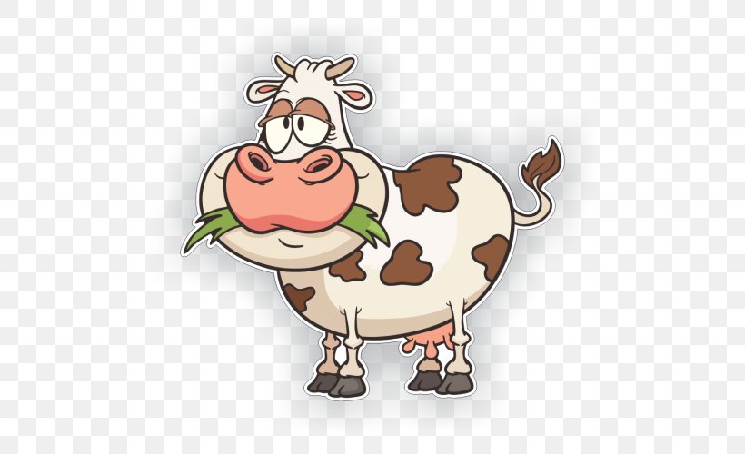 Cattle Livestock Clip Art, PNG, 500x500px, Cattle, Cartoon, Cattle Like Mammal, Dairy Cattle, Depositphotos Download Free