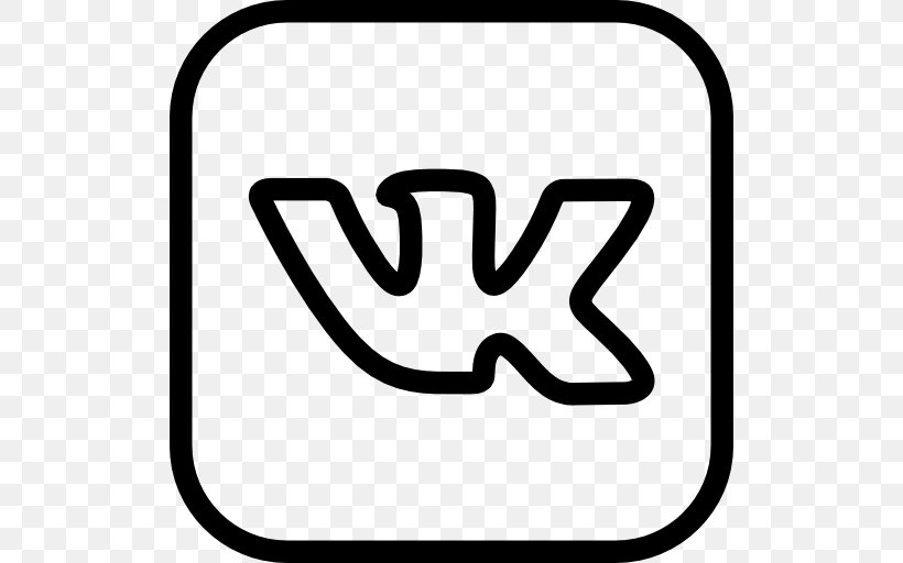 VKontakte Social Media Social Network, PNG, 512x512px, Vkontakte, Area, Black, Black And White, Facebook Download Free