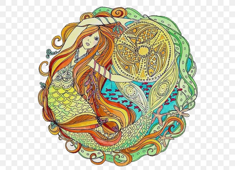 Mermaid Painting Drawing Artist, PNG, 564x594px, Mermaid, Art, Art Nouveau, Artist, Celts Download Free